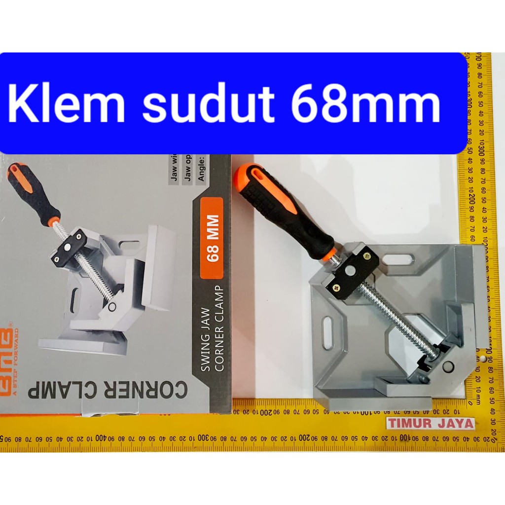 Corner Clamp Catok Klem Kayu Sudut Siku Swing Jaw Vise Catok 68mm