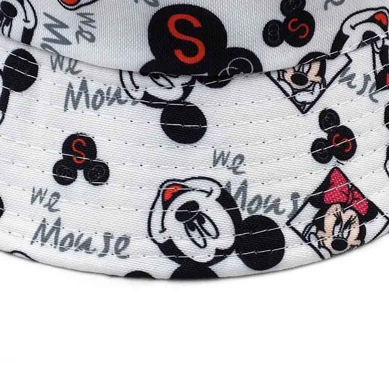 Topi bucket Desain Mickey Mouse Untuk unisex