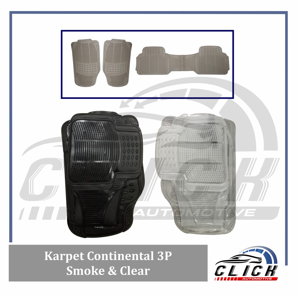 Karpet Mobil Continental Packy Poda Universal Smoke &amp; Clear / Karpet