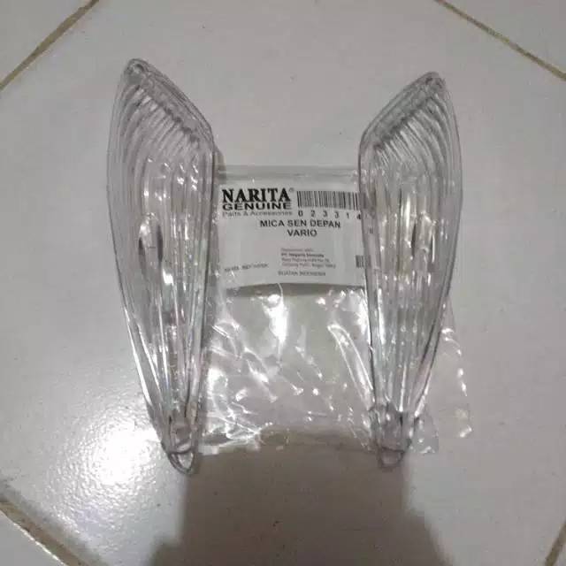Mika kaca lampu sen depan Vario cw 110 lama karbu old