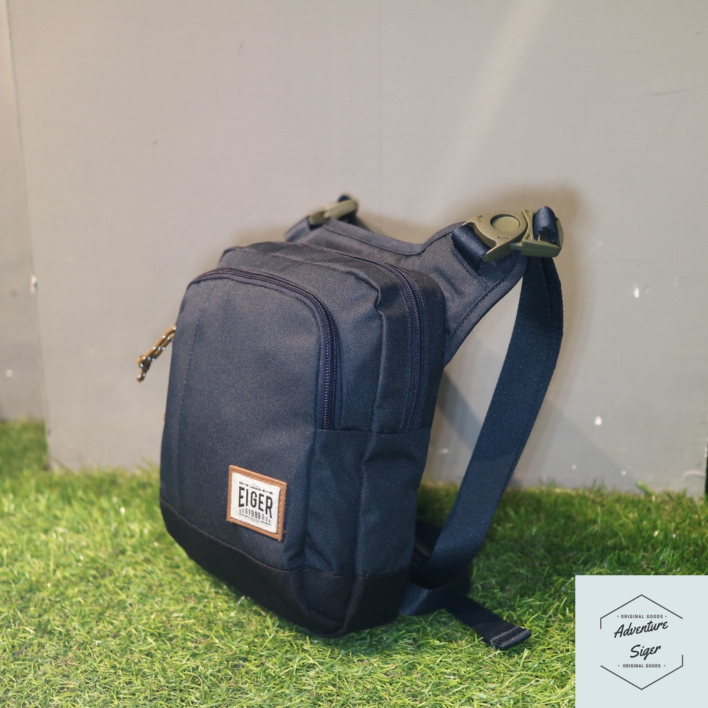EIGER1989 TAS SELEMPANG ROADTRIP LEGPACK NAVY/TER 6680 ORIGINAL