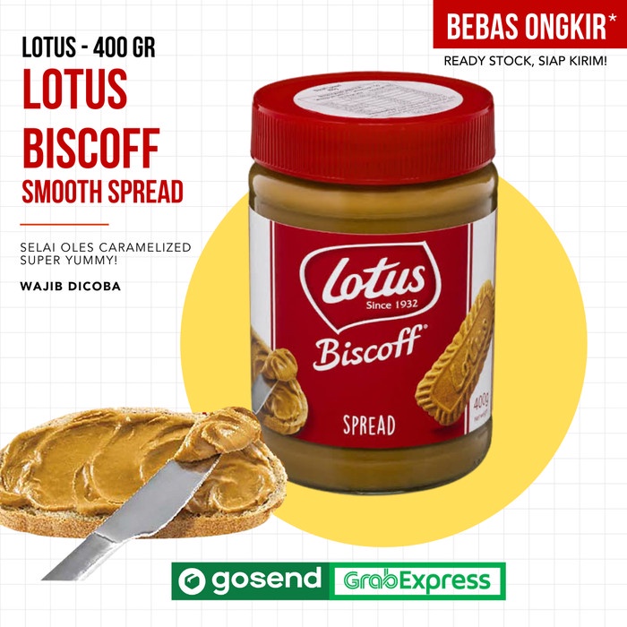 

Lotus Biscoff Smooth/Crunchy Spread - Selai Lotus Biscoff Original