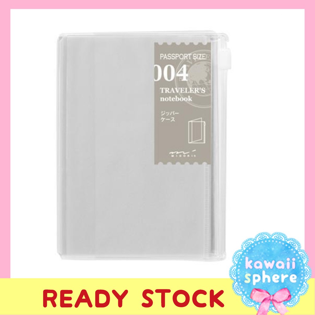 

Midori Travelers Notebook Zipper Refill 004 | Passport Size