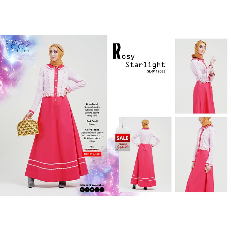 Simply Look Galaxy Lemonade Kode 14 19 33 Diskon Sale Promo Flashsale Gamis Longdress