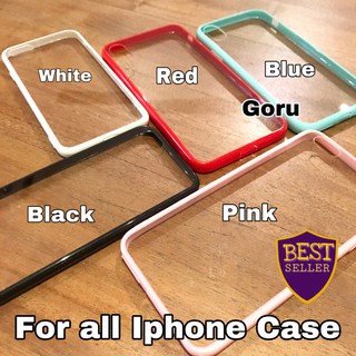 Soft case glass import iphone 6 6s 7 8 plus X elegant