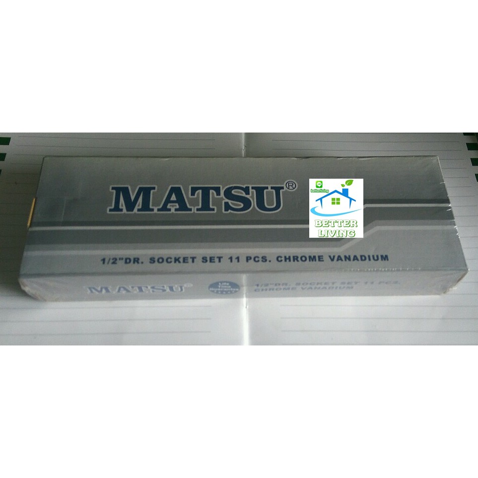Kunci Sok Set MATSU 11pcs