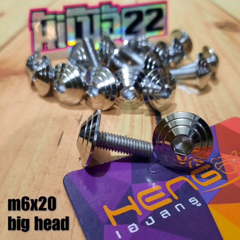 baut 10 payung probolt big head stainless umbrella original heng Thailand