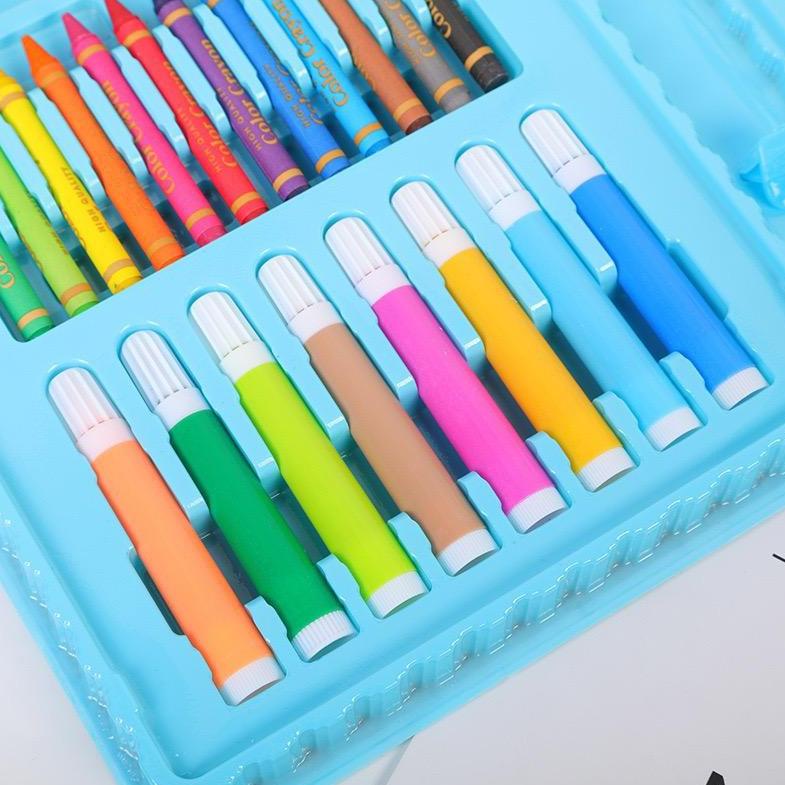 

[KODE PRODUK G8ZMR8746] FXG - Crayon Set Koper isi 68Pcs Alat Melukis menggambar Anak ATK10 COD