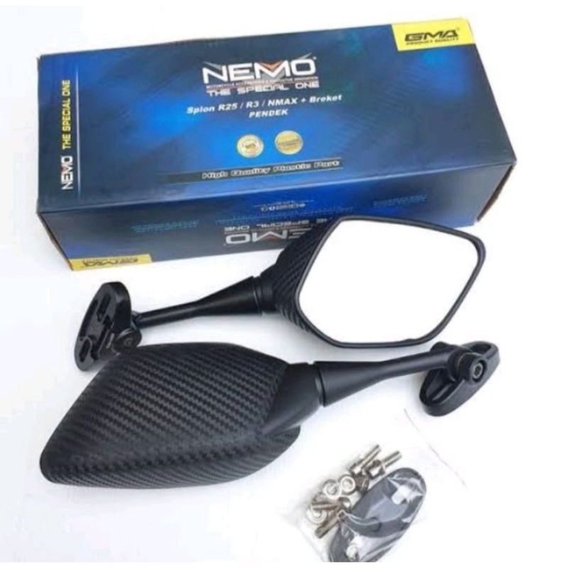 Spion R25 pendek CBR 150 K45 K45G K45R Facelift NINJA GSX Spion fairing pendek NEMO/MHR