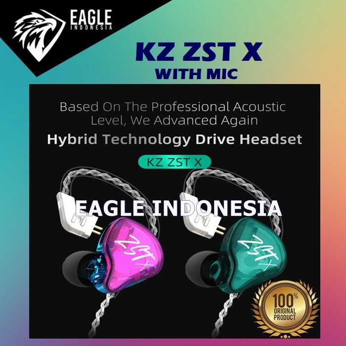 KZ ZST - X Hybrid with Mic