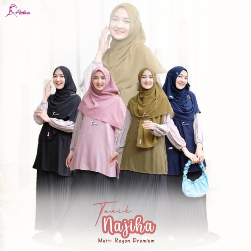Tunik NAJIHA By Abika | Tunik OOTD