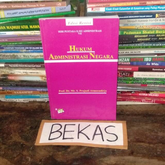 Jual Hukum Administrasi Negara Edisi Revisi Prajudi Atmosudirjo Ghalia Indonesia Original 9545