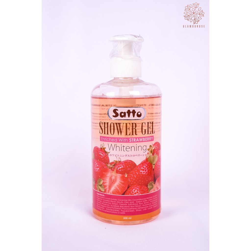 Satto Shower Gel Brightening  500ml (PUMP)