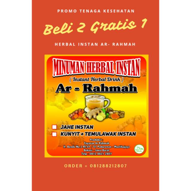 

KHERBAL INSTAN LANGSUNG SEDUH