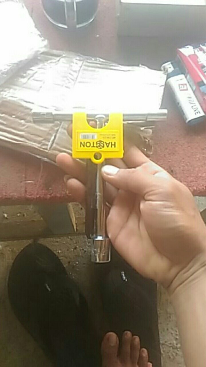 Hasston Prohex Kunci Shock Sock Sok T 3 Way Pilih Ukuran 8 10 12 14 Mm