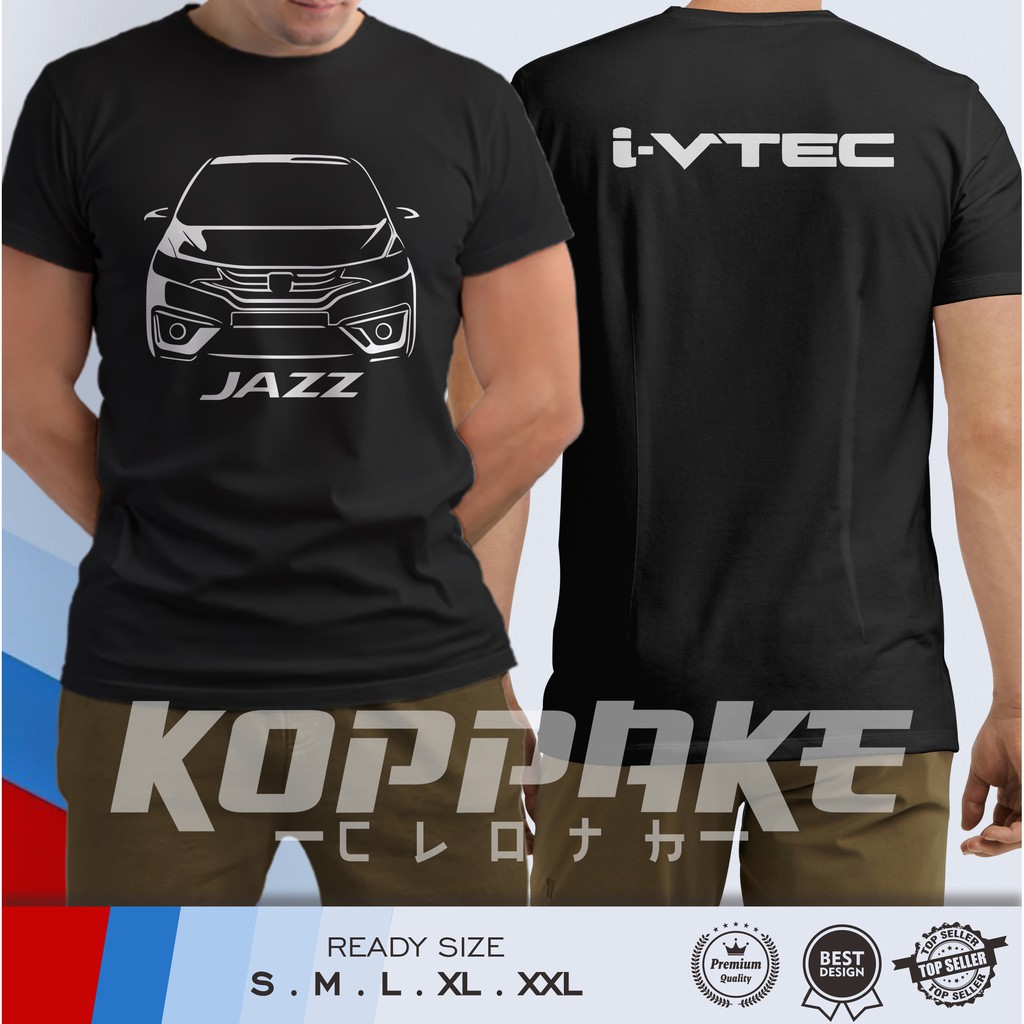 Kaos Mobil Honda Jazz GK5 I-Vtec Baju Otomotif