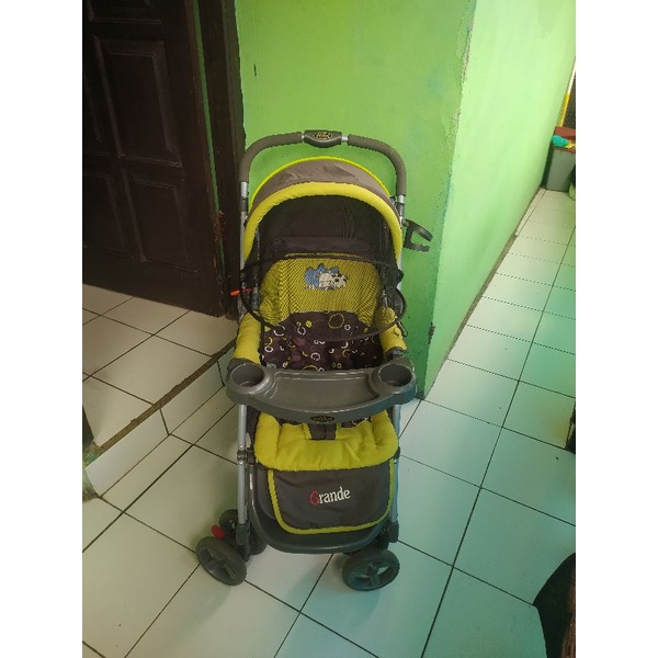 stroller Pliko grande preloved second