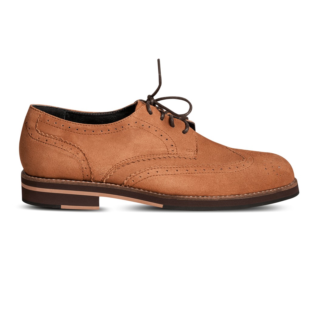 Blake Brogues Suede Tan