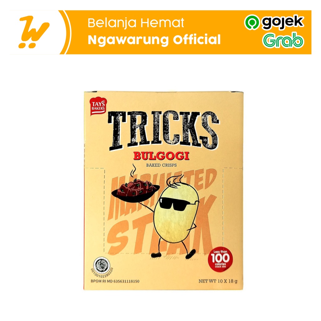 

Tricks Potato Crips Bulgogi Box 180G
