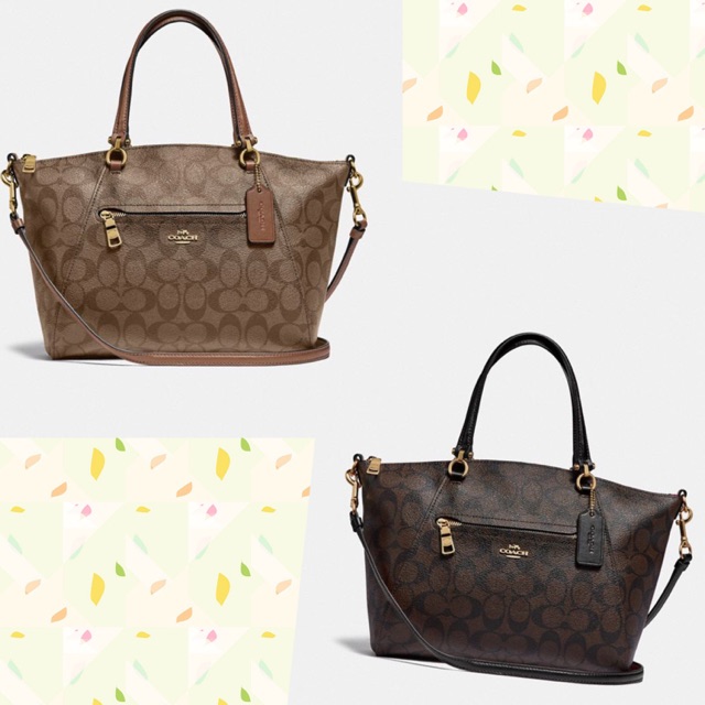 COACH Prairie Satchel In Signature Canvas