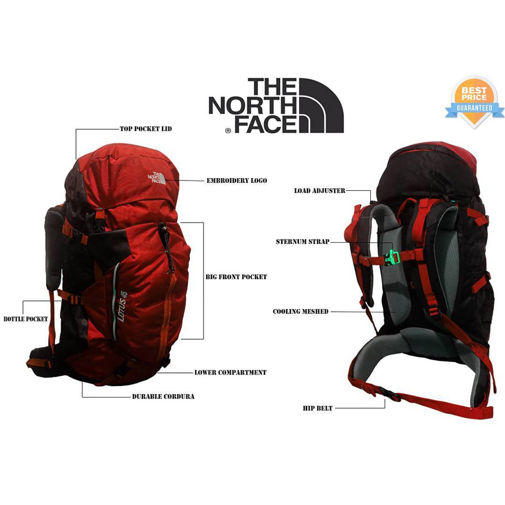 Tas Carrier TNF 45lt