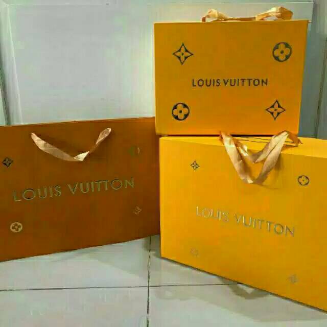 

Paperbag LV//Box LV louis vuitton paperbag