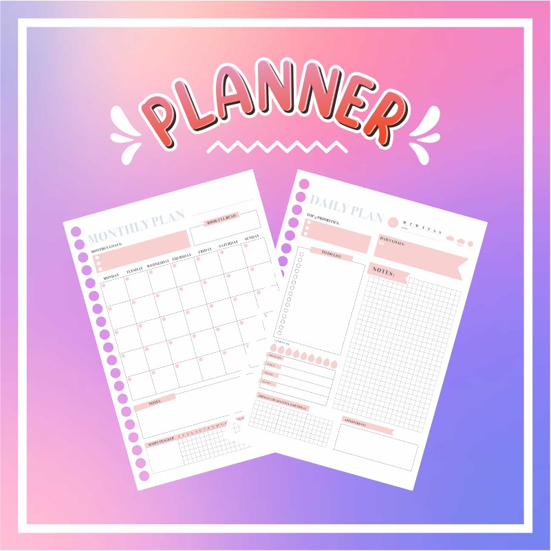 

#6 binder a5 aesthetic planner By Yeach.id
