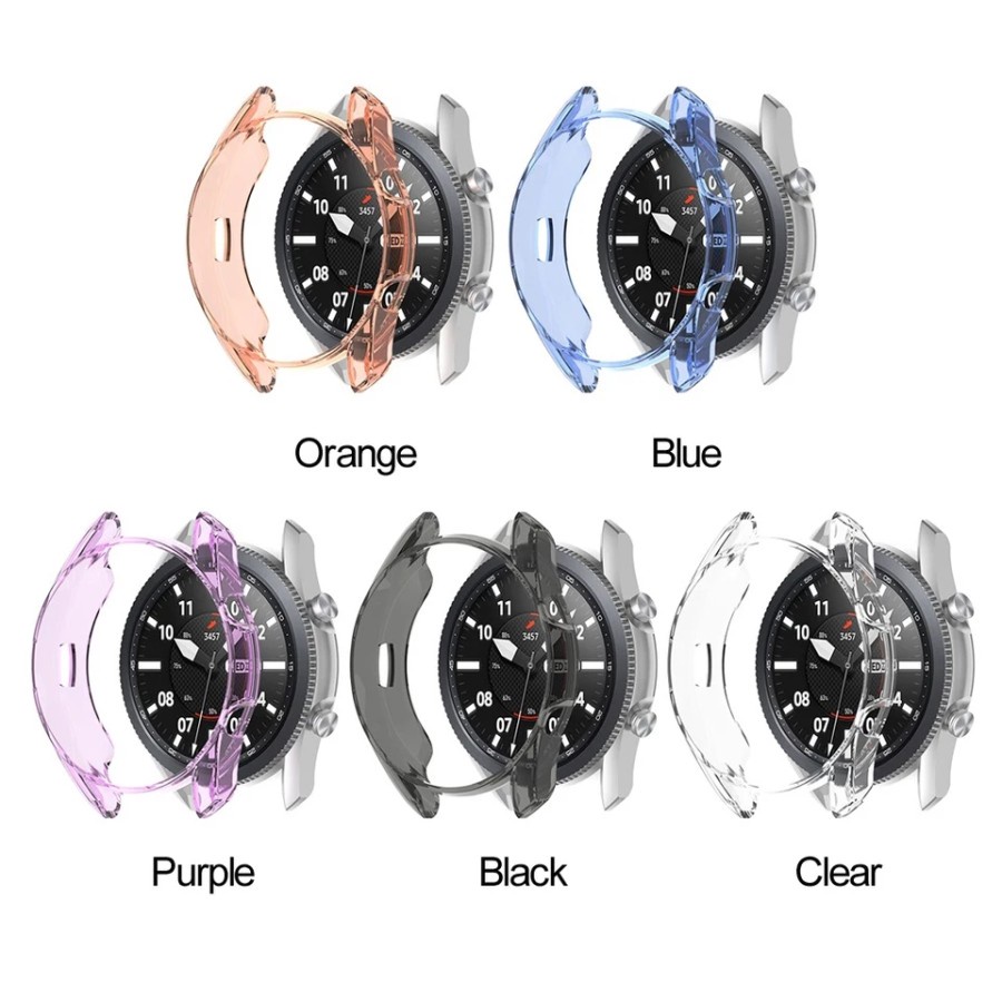 BUMPER SAMSUNG GALAXY 3 45MM CASE WATCH - PROTECTOR TPU SOFT CASE - FOR SAMSUNG GALAXY WATCH 3 45 MM