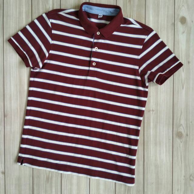 Polo Shirt Uniqlo Strip