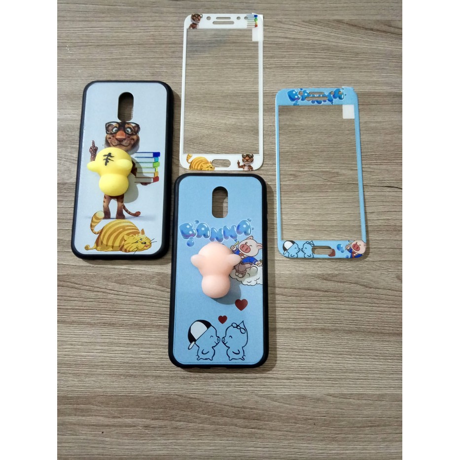 CASE 3D SQUISHY FREE TG SAMSUNG J7 PRO MOTIF KARAKTER CASE 360 J7 PRO