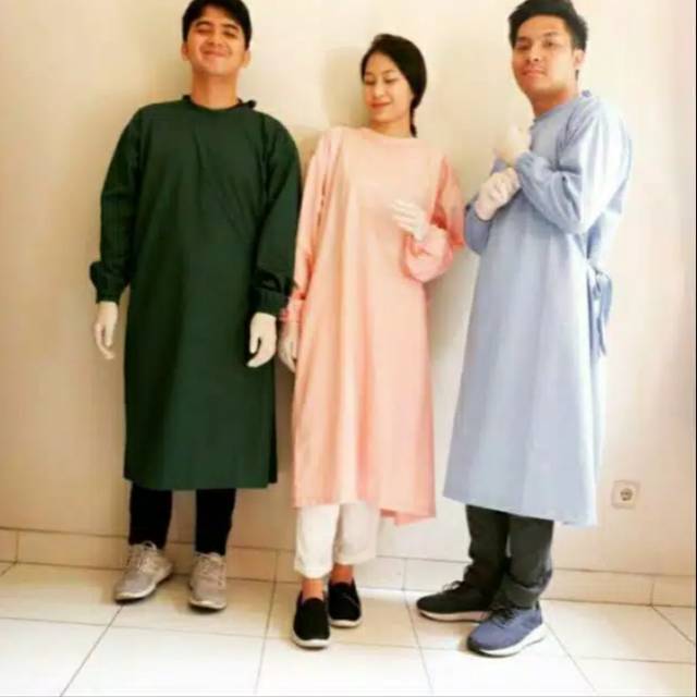 ( REAL PICK) JUBAH OPRASI / BAJU APD / BAJU DOKTER