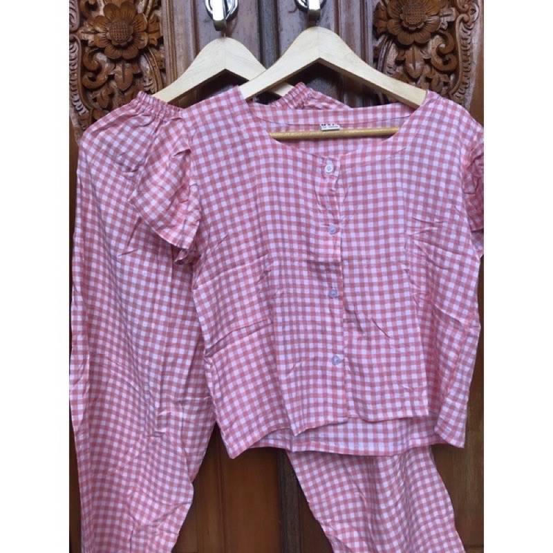 TERMURAH DI SHOPEE! SET CACA BUSUI-Kotak peach