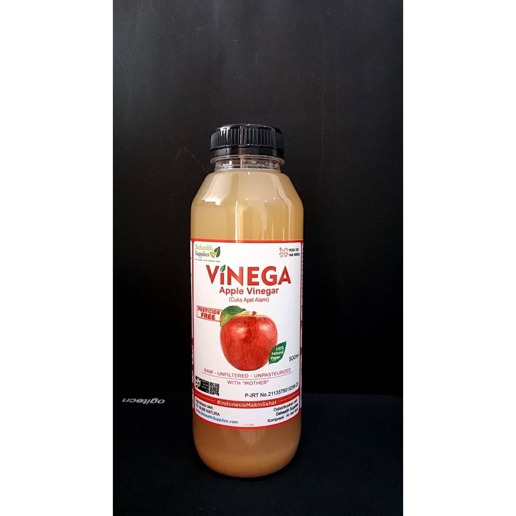 Dehealth Supplies Vinega Apple 500ml