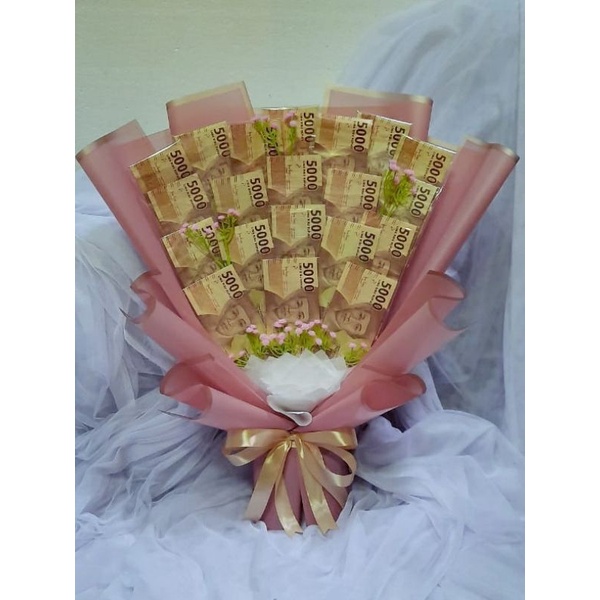 money bouquet 5k 20 lembar / buket uang murah