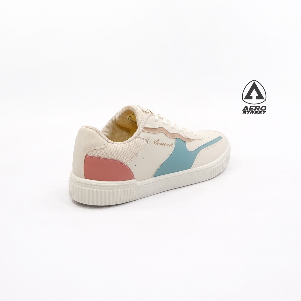 Aerostreet 37-41 Grace Putih Biru - Sepatu Sneakers Casual-3