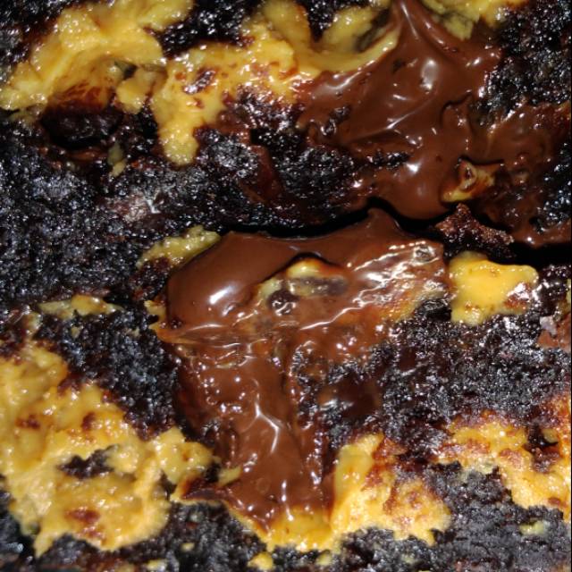 

Peanut butter melted brownies