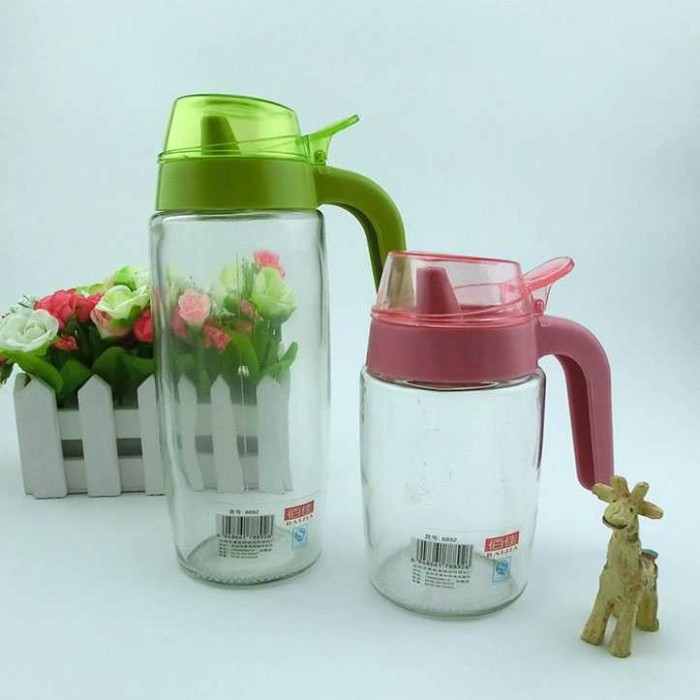 Botol Minyak Serbaguna Seasoning Glass Jar 550ml - ZL2016 - KOTAK 550ML