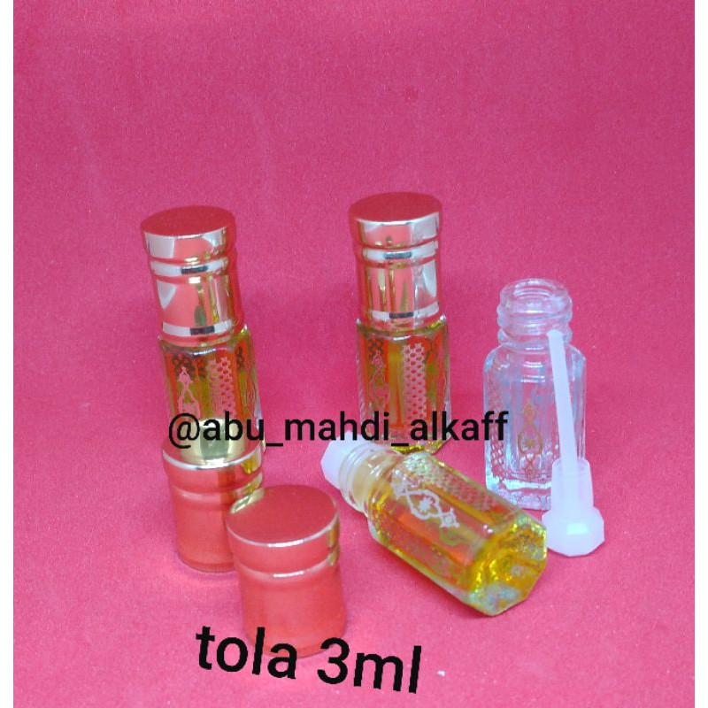 AMEER OUD SAUDI MURNI NON ALKOHOL 100% TOLA 3ML &amp; 6 ML.MINYAK MURNI