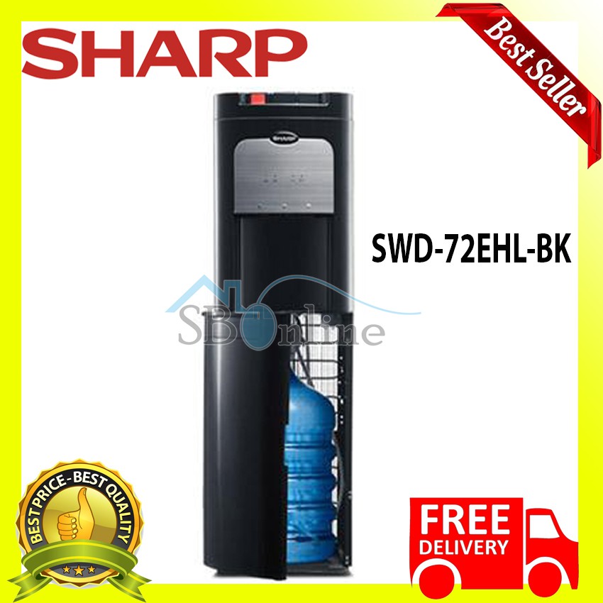SHARP WATER DISPENSER SWD-72EHL-BK