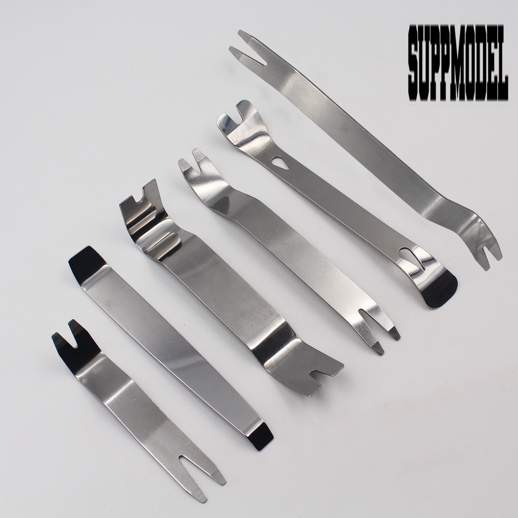 6pcs / Set Alat Pembuka Trim Audio Mobil Bahan Stainless Steel