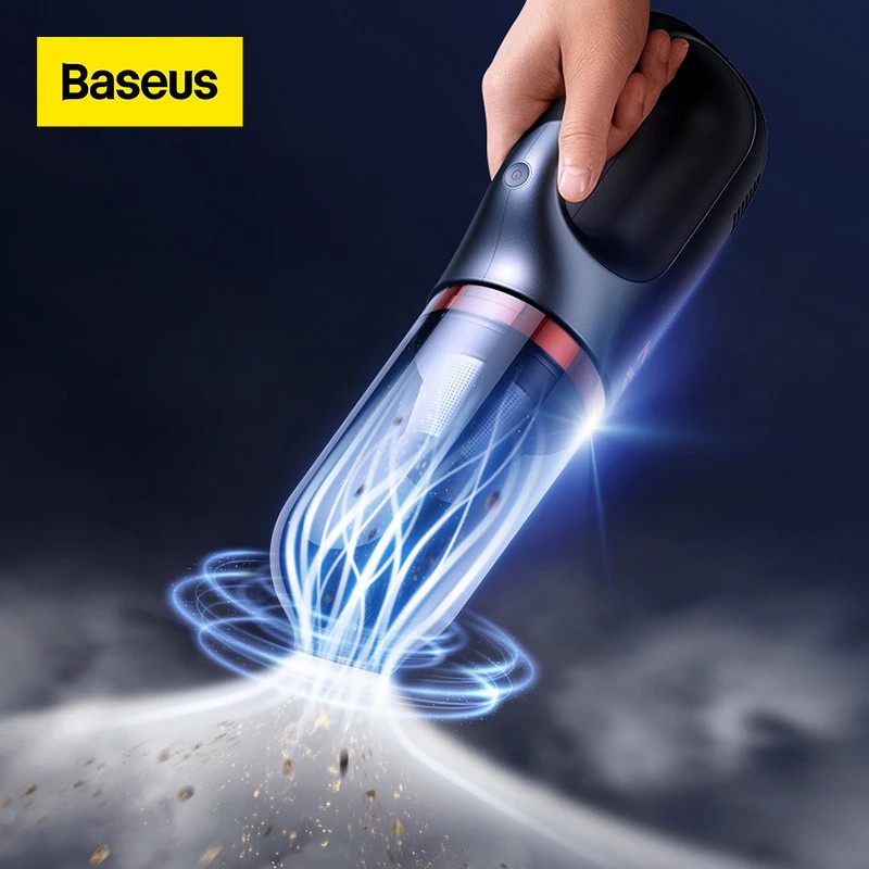 Baseus A7 Car Vacuum Vakum Cleaner Portable Handheld Penyedot Penghisap Debu Mobil Rumah 6000Pa