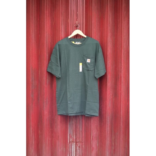 CARHARTT K87 POCKET TEE/GREEN