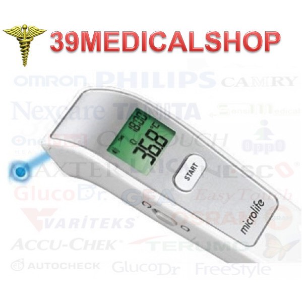 TERMOMETER INFRARED MICROLIFE FR1DL1 - THERMOMETER NON CONTACT MICROLIFE (MADE IN SWISS, ORI 100%)
