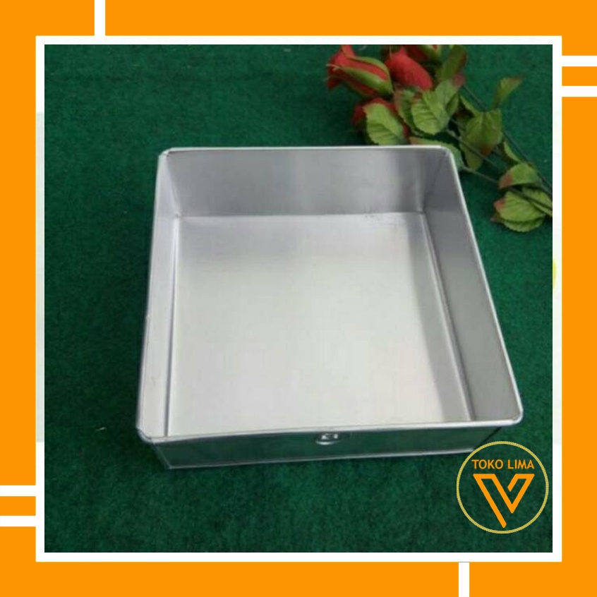 Loyang Kotak / Loyang Bolu 22X22X7