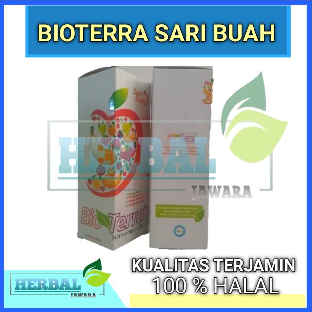 

Bioterra Sari Buah isi 250ml meningkatkan kualitas kesehatan anda