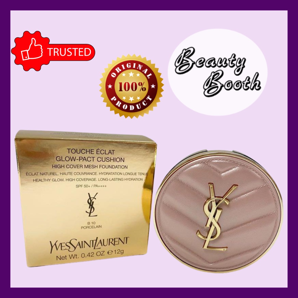 YSL Glow Pact | YSL Touche Eclat GLOW PACT Cushion Foundation Glowing Dewy Look Finish