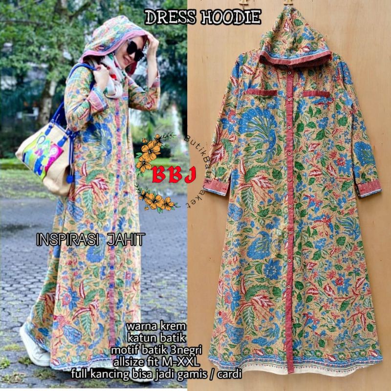 BLOUSE BATIK  3 NEGERI CHONGSAM MODERN OSHIN