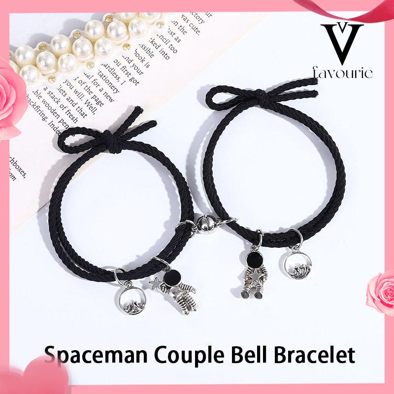 [COD]Ikat kepala Korea hairband mahasiswi astronot Gelang pasangan pacar Gelang karet gelang hadiah Perhiasan-FA