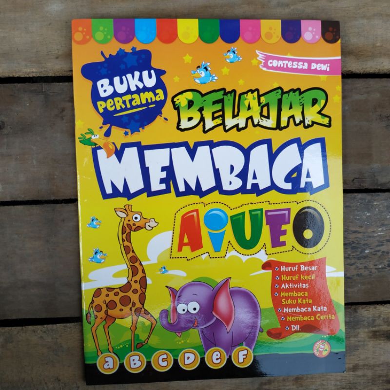 Buku Pertama Belajar Membaca AIUEO