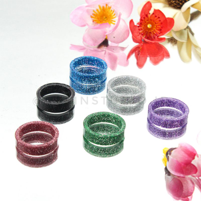 Cincin Estetik Korea - Aesthetic Resin Ring Korean Style "Magik"